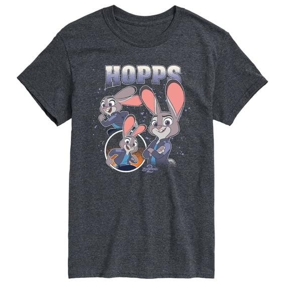 Disney - Hopps Bootleg - Men's Short Sleeve Graphic T-Shirt