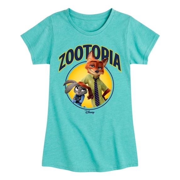 Disney - Hopps & Wilde - Toddler & Youth Girls Short Sleeve Graphic T-Shirt