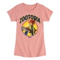 thumbnail image 1 of Disney - Hopps & Wilde - Toddler & Youth Girls Short Sleeve Graphic T-Shirt, 1 of 5