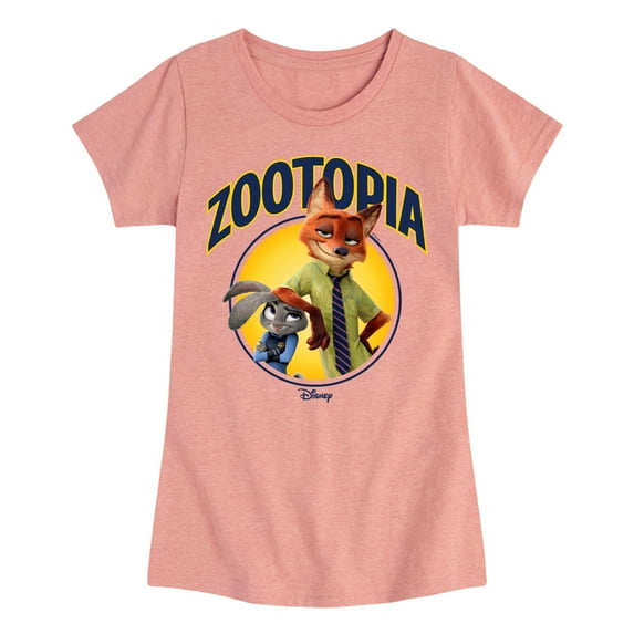 Disney - Hopps & Wilde - Toddler & Youth Girls Short Sleeve Graphic T-Shirt