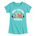 thumbnail image 1 of Disney - Hot Cocoa Vibes - Toddler & Youth Girls Short Sleeve Graphic T-Shirt, 1 of 5