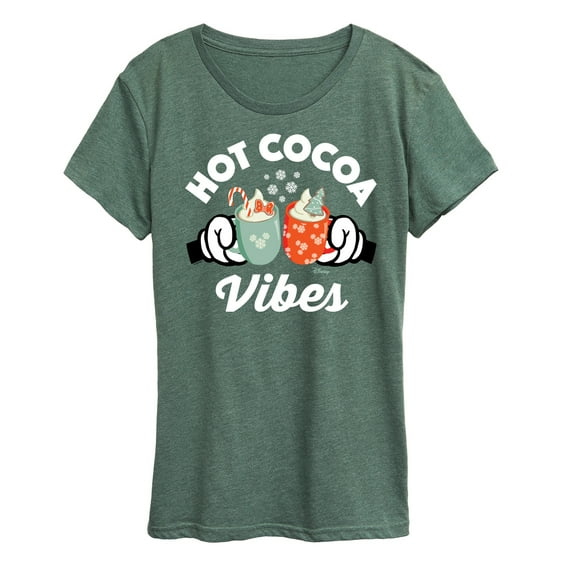 Disney - Hot Cocoa Vibes - Women's Short Sleeve Graphic T-Shirt