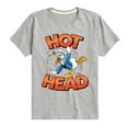thumbnail image 1 of Disney - Hot Head Donald Duck - Toddler & Youth Short Sleeve Graphic T-Shirt, 1 of 5