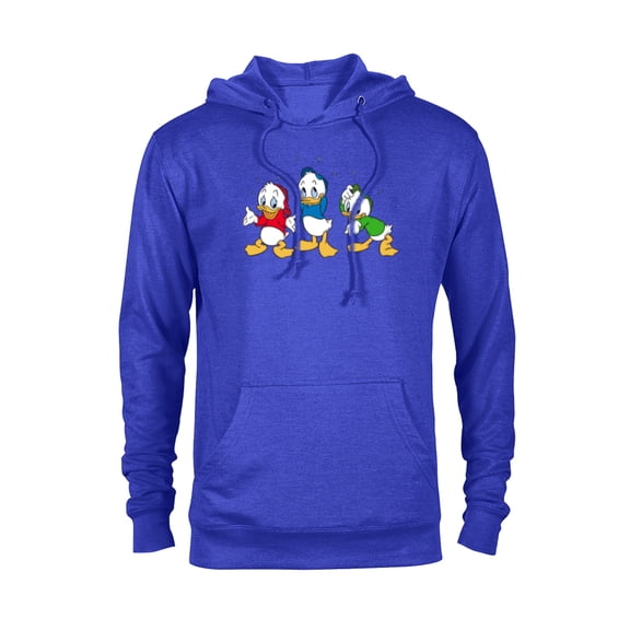 Disney Huey, Dewey, and Louie - Pullover Hoodie for Adults -Customized-Royal Heather