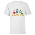 thumbnail image 1 of Disney Huey, Dewey, and Louie - Short Sleeve T-Shirt for Kids -Customized-White, 1 of 5