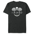 thumbnail image 1 of Disney I Asked 2023 Engagement Ring Proposal Mickey - Short Sleeve Blended T-Shirt for Adults - Customized-Dark Heather, 1 of 5