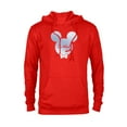 thumbnail image 1 of Disney I Asked Proposal Engagement Ring Bow Tie Mickey - Pullover Hoodie for Adults - Customized-Red, 1 of 5