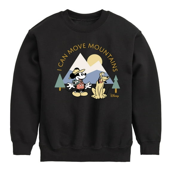 Disney - I Can Move Mountains - Toddler & Youth Crewneck Fleece Sweatshirt