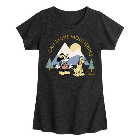 Disney - I Can Move Mountains - Toddler & Youth Girls Short Sleeve Graphic T-Shirt