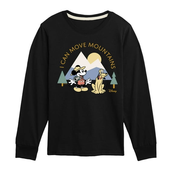 Disney - I Can Move Mountains - Toddler & Youth Long Sleeve Graphic T-Shirt