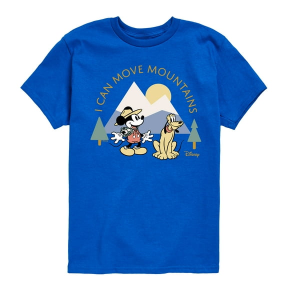 Disney - I Can Move Mountains - Toddler & Youth Short Sleeve Graphic T-Shirt