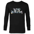 thumbnail image 1 of Disney “I Do Crew” Wedding Bridal Shower Bachelorette Party - Long Sleeve T-Shirt for Men - Customized-Black, 1 of 5