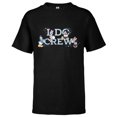 thumbnail image 1 of Disney “I Do Crew” Wedding Bridal Shower Bachelorette Party - Short Sleeve T-Shirt for Kids - Customized-Black, 1 of 5