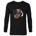 thumbnail image 1 of Disney I Love My Disney Cat - Long Sleeve T-Shirt for Men - Customized-Black, 1 of 5