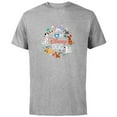 thumbnail image 1 of Disney I Love My Disney Dog - Short Sleeve Cotton T-Shirt for Adults - Customized-Athletic Heather, 1 of 5