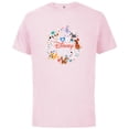 thumbnail image 1 of Disney I Love My Disney Dog - Short Sleeve Cotton T-Shirt for Adults - Customized-Soft Pink, 1 of 5