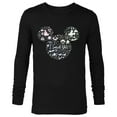 thumbnail image 1 of Disney I Said Yes Engagement Proposal Mickey Head Icon - Long Sleeve T-Shirt for Men - Customized-Black, 1 of 5
