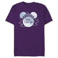 thumbnail image 1 of Disney I Said Yes Proposal Engagement Bridal Veil Minnie ‘24- Short Sleeve Blended T-Shirt for Adults - Customized-Purple, 1 of 5