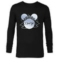 thumbnail image 1 of Disney I Said Yes Proposal Engagement Bridal Veil Minnie - Long Sleeve T-Shirt for Men - Customized-Black, 1 of 5
