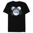 thumbnail image 1 of Disney I Said Yes Proposal Engagement Bridal Veil Minnie - Short Sleeve Blended T-Shirt for Adults - Customized-Black, 1 of 5