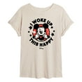 thumbnail image 1 of Disney - I Woke Up This Happy - Juniors Ideal T-Shirt, 1 of 5