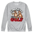 thumbnail image 1 of Disney - I'm Nuts About Golf - Men's Crew Neck Fleece Pullover, 1 of 5