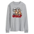 thumbnail image 1 of Disney - I'm Nuts About Golf - Men's Long Sleeve T-Shirt, 1 of 5