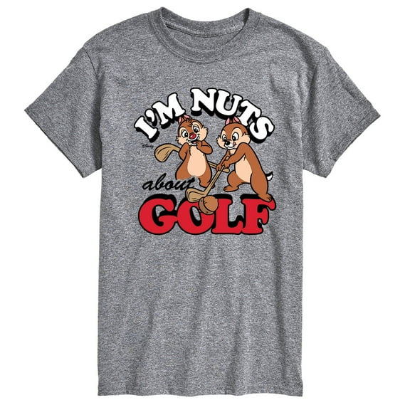 Disney - I'm Nuts About Golf - Men's Short Sleeve Graphic T-Shirt