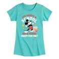 thumbnail image 1 of Disney - I'm Ready For School - Toddler & Youth Girls Short Sleeve Graphic T-Shirt, 1 of 5
