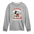 thumbnail image 1 of Disney - I'm Ready For School - Toddler & Youth Long Sleeve Graphic T-Shirt, 1 of 5