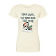 thumbnail image 1 of Disney - I've Been Good - Juniors Fitted Graphic T-Shirt, 1 of 5