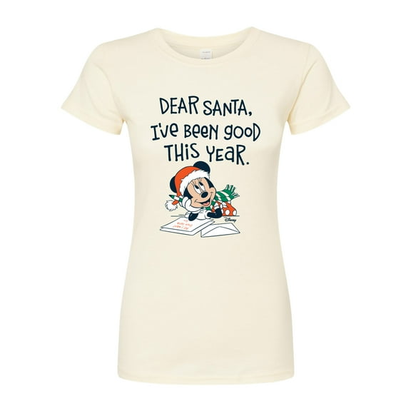 Disney - I've Been Good - Juniors Fitted Graphic T-Shirt