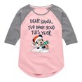 thumbnail image 1 of Disney - I've Been Good - Toddler & Youth Girls Raglan Graphic T-Shirt, 1 of 5