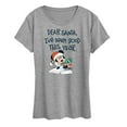 thumbnail image 1 of Disney - I've Been Good - Women's Short Sleeve Graphic T-Shirt, 1 of 4