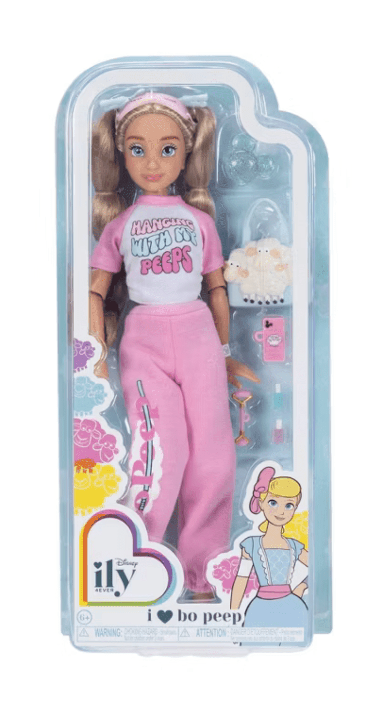 Disney ILY 4ever 12.5" Bo Peep Doll Brown Hair/Green Eyes Toy New With Tag