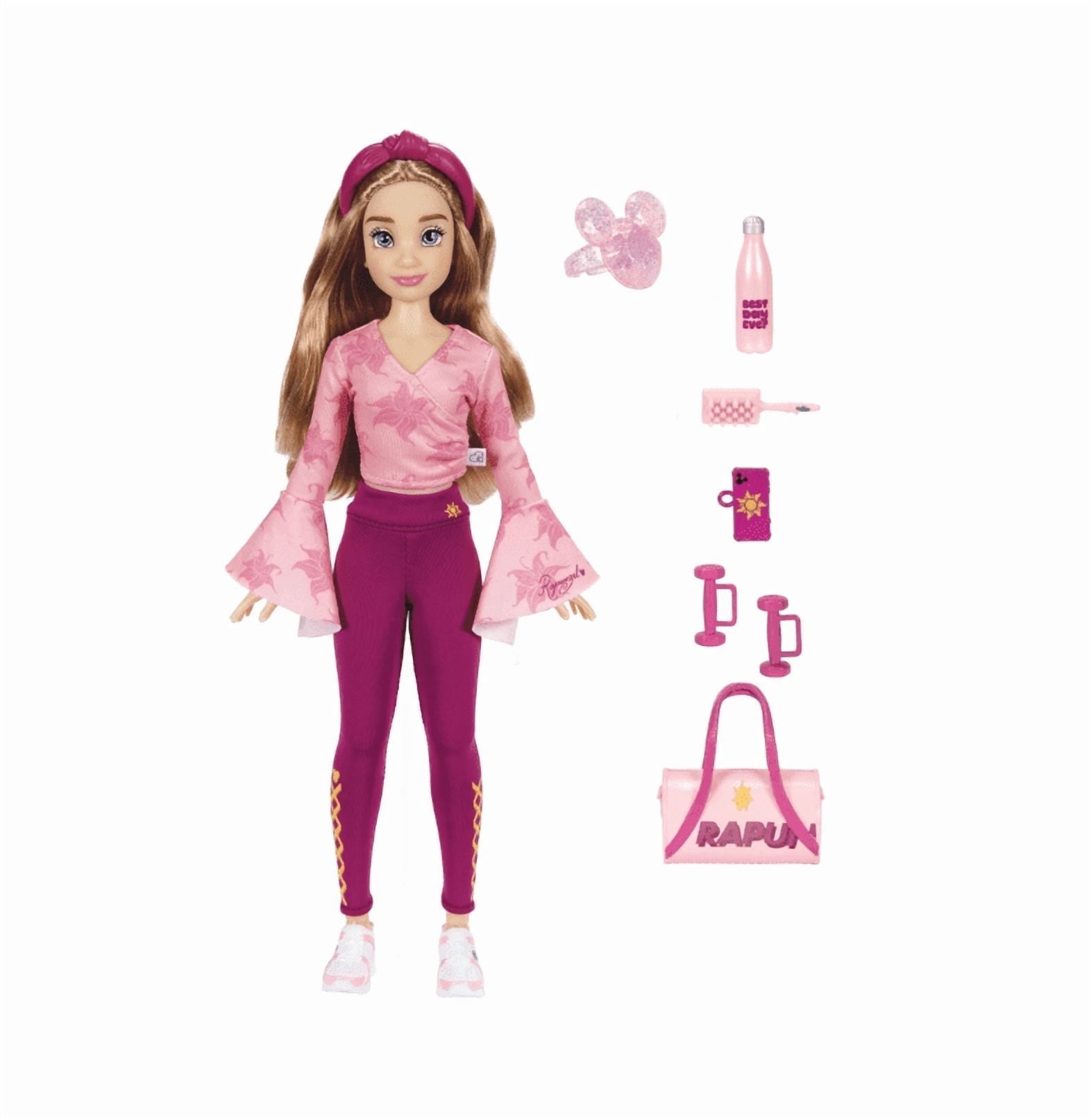 Disney ILY 4ever Fashion Dolls Rapunzel Inspired 11.5" Tall with 13 Points of Articulation