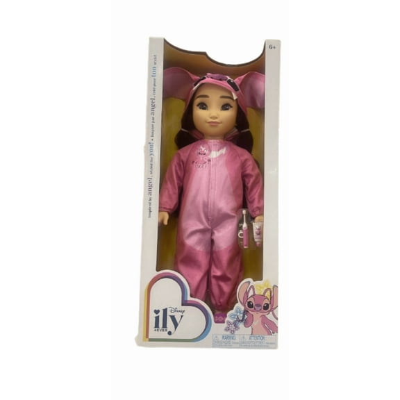 Disney ILY 4ever Stitch Inspired Angel with Black Hair Doll New With Box