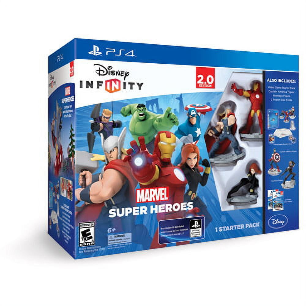 Disney INFINITY 2.0 Marvel Super Heroes Game Starter Pack 11 Figures Set  Lot PS3