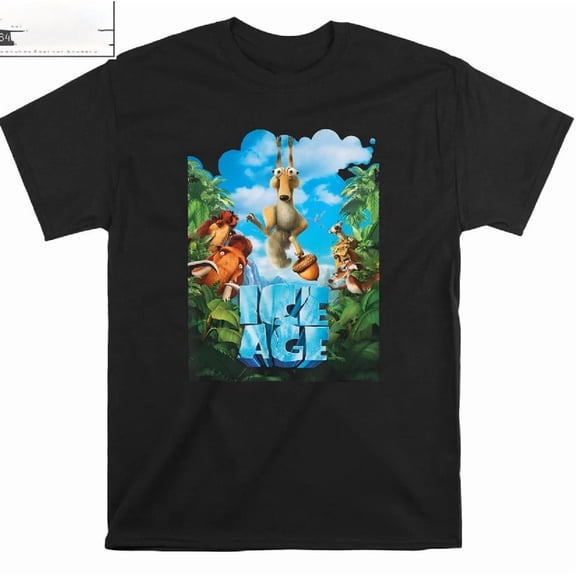 Disney Ice Age Manfred Diego Sid Scrat Prehistoric Animal Journey T-shirt