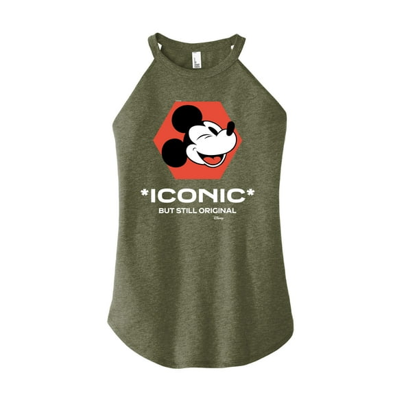 Disney - Iconic But Still Original - Juniors High Neck Tank Top