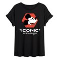 thumbnail image 1 of Disney - Iconic But Still Original - Juniors Ideal Flowy Muscle T-Shirt, 1 of 5