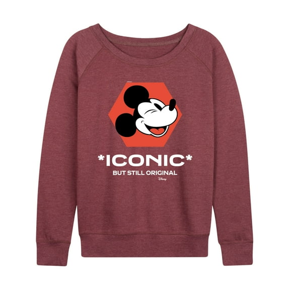 Disney - Iconic But Still Original - Women's Lightweight French Terry Long Sleeve Shirt