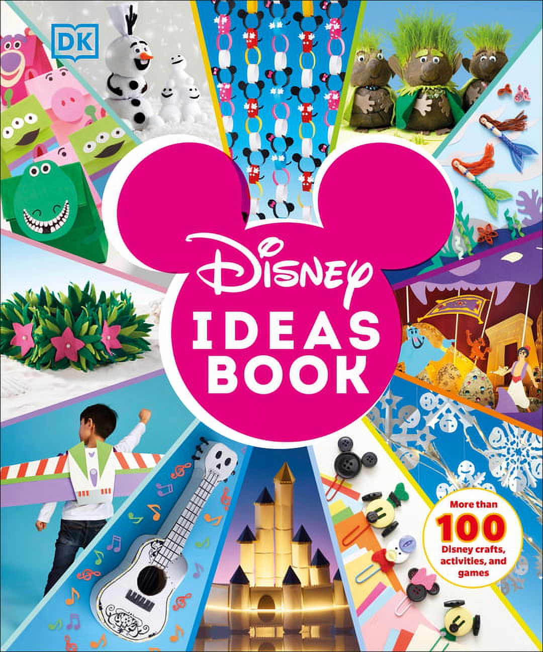 Than　Crafts,　Book:　Ideas　Disney　Games　and　Disney　More　Activities,　100　Hardcover)