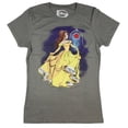 thumbnail image 1 of Disney Illustrated Belle Juniors T-Shirt, 1 of 2