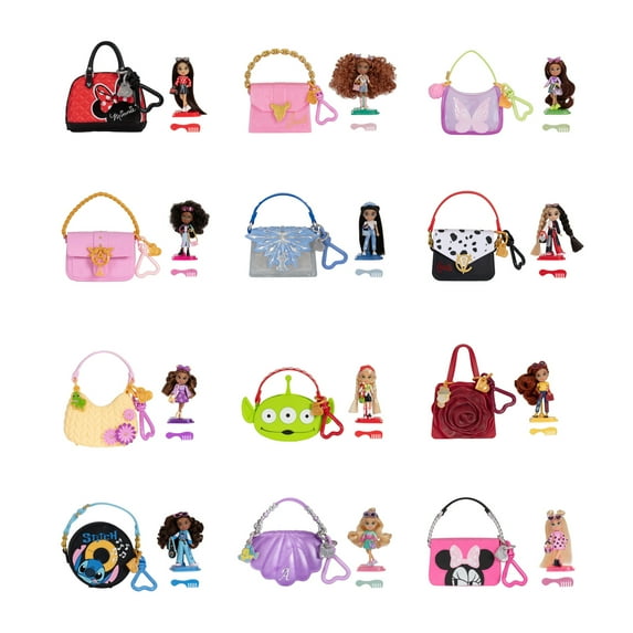 Disney Ily Tote Teenies 2.25 Inch Tall Doll with Matching Purse Assortment Varies for Child 6+