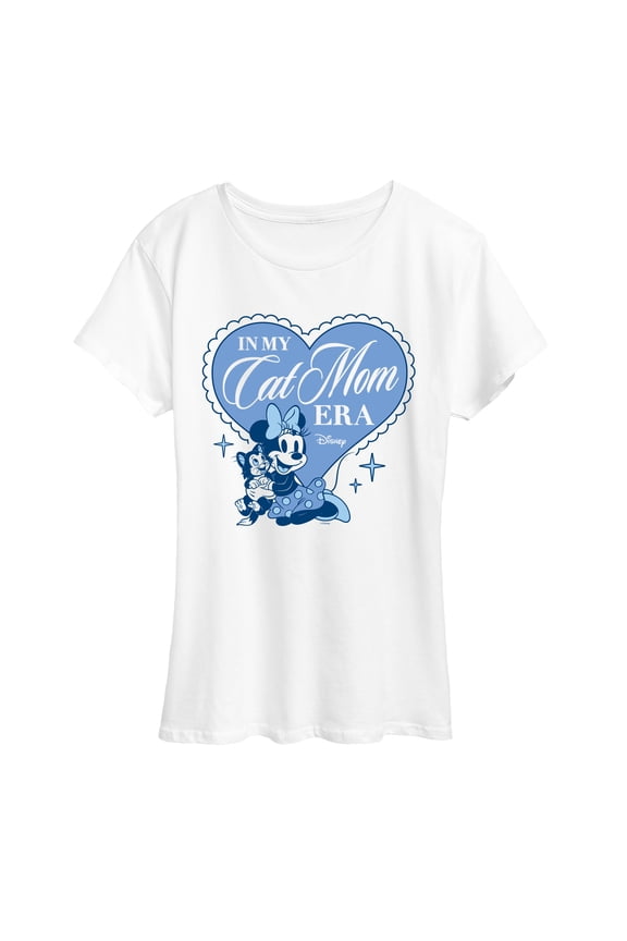 - In My Cat Mom Era Minnie - Women's Short Sleeve Graphic T-Shirt