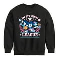 thumbnail image 1 of Disney - In My Own League - Toddler & Youth Crewneck Fleece Sweatshirt, 1 of 5