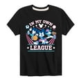 thumbnail image 1 of Disney - In My Own League - Toddler & Youth Short Sleeve Graphic T-Shirt, 1 of 5