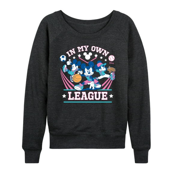 Disney - In My Own League - Women's Lightweight French Terry Long Sleeve Shirt