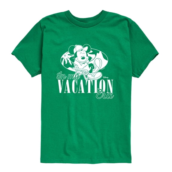 Disney - In My Vacation Era - Toddler Boys Short Sleeve Graphic T-Shirt
